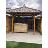 Gazebo bambou pergola
